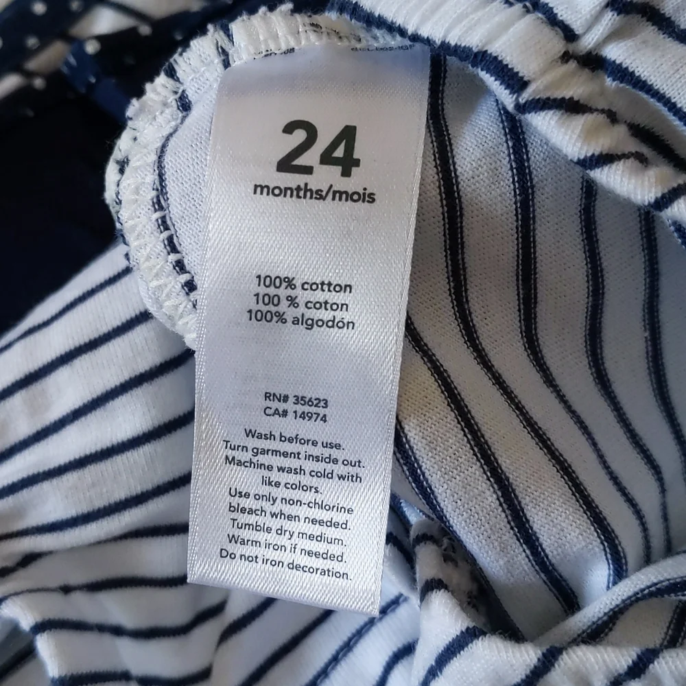NWT Carters Onesie 24 Months.